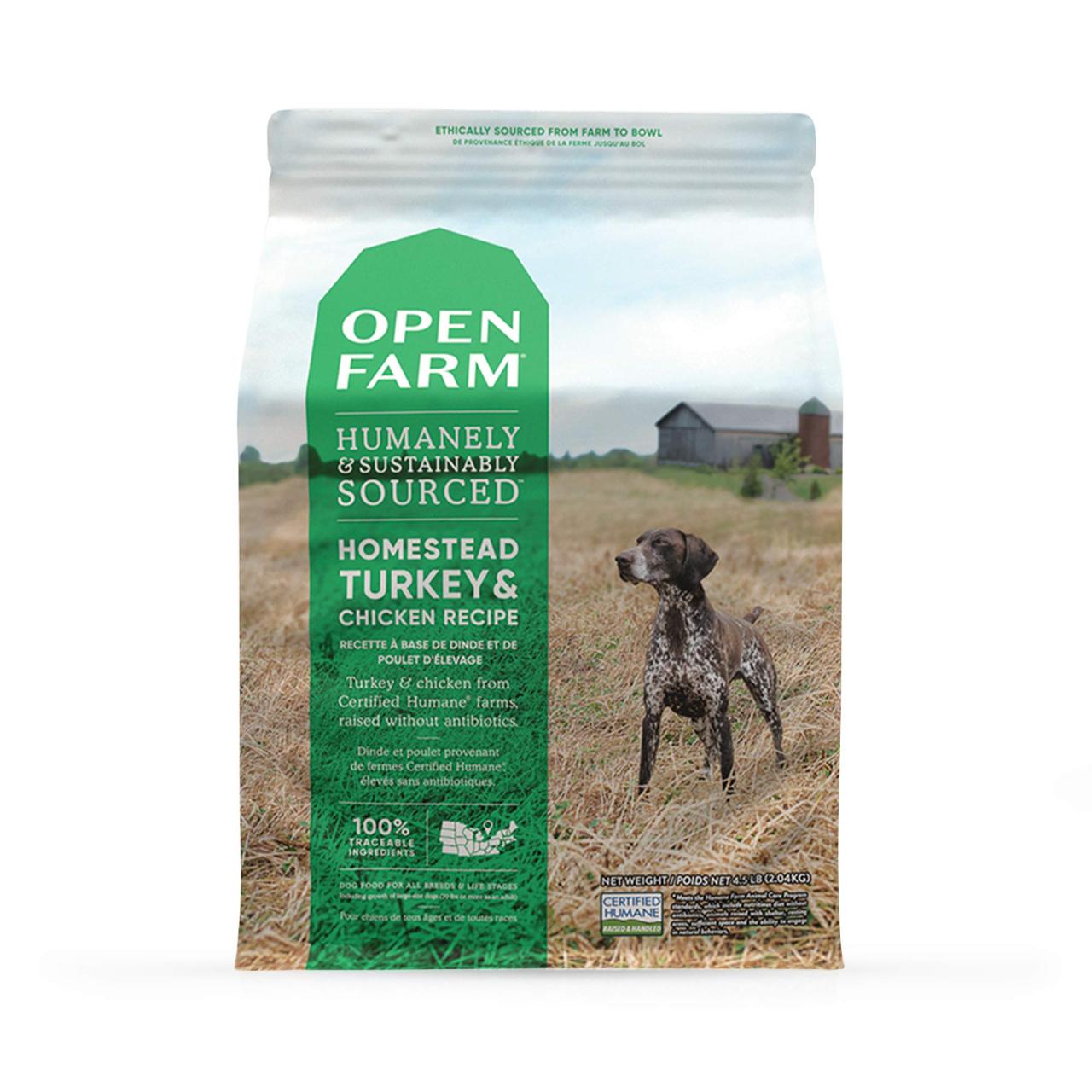 Open Farm dog food reviews for sensitive stomachs