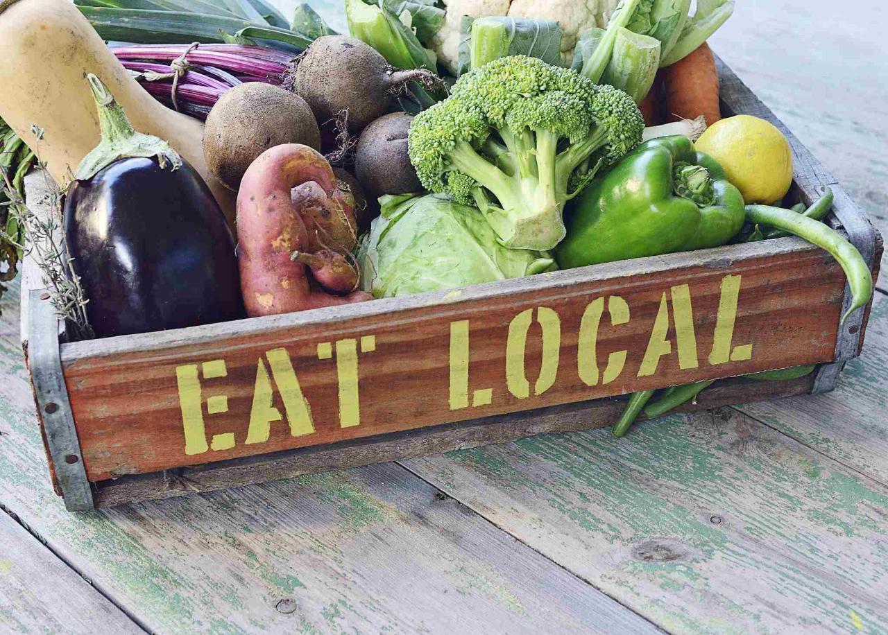 Langley Farm Market's local and organic food options