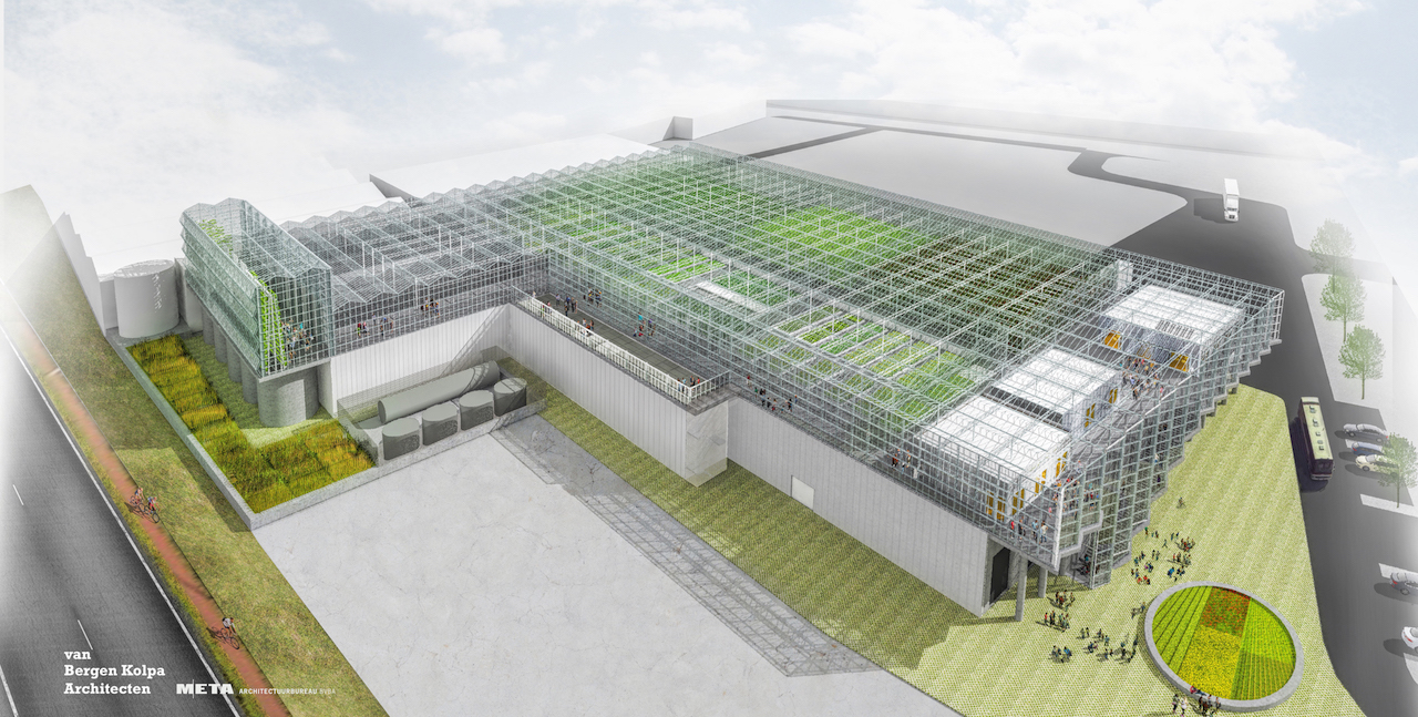 Lufa Farms' vertical farming technology and benefits