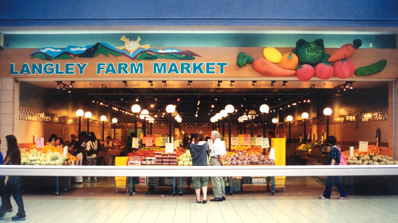 Langley Farm Market's seasonal produce and local vendors