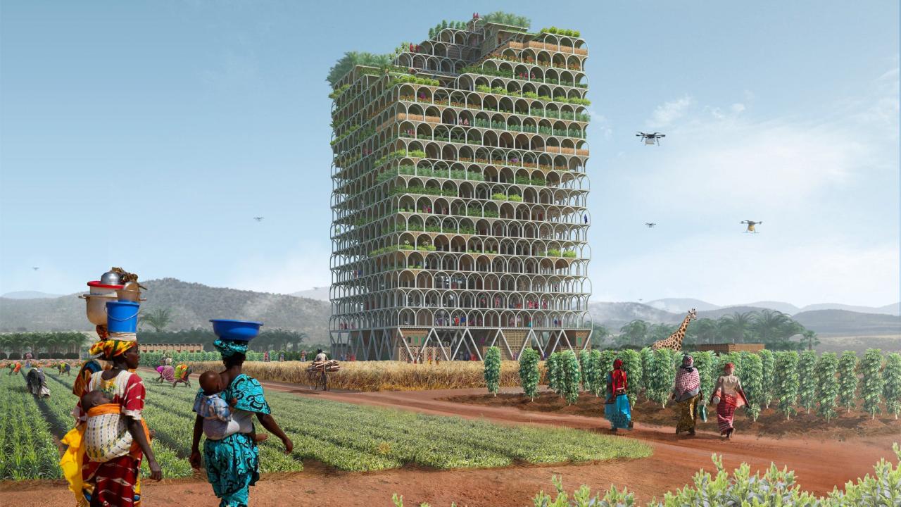 Lufa Farms' vertical farming technology and urban agriculture model