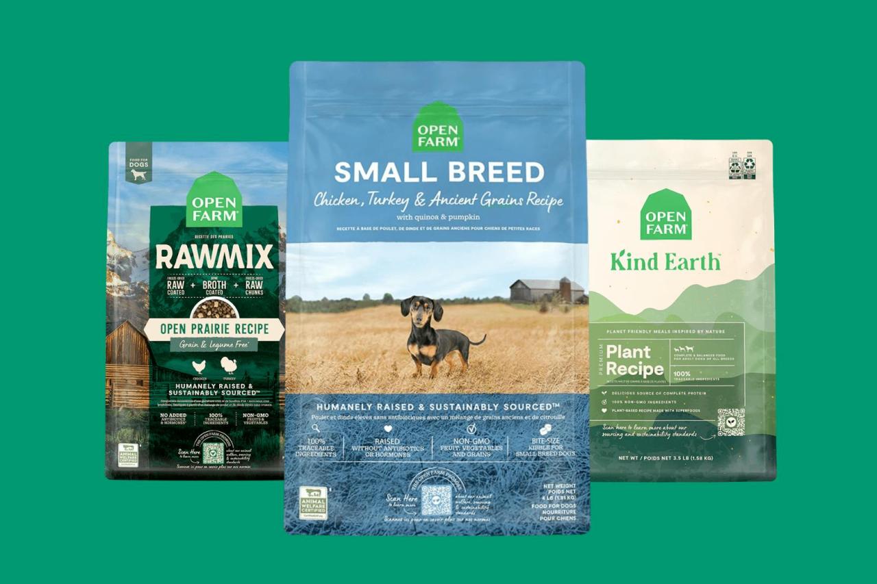 Comparing Open Farm dog food and Open Farm cat food nutritional value