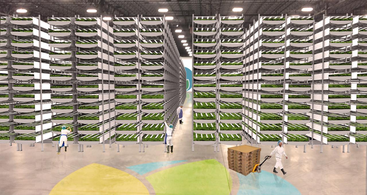 Lufa Farms vertical farming technology and efficiency